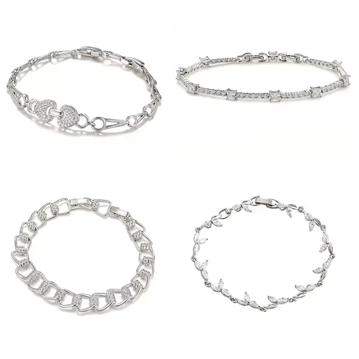 XP Jewelry -- Bracelet en zircon tendance pour femmes