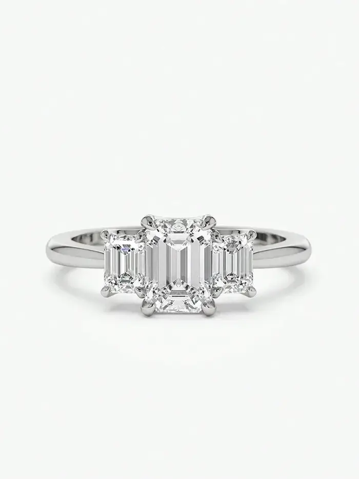 Bague en argent Sterling 925 pour femmes, magnifique bague rectangulaire brillante en Zircon, fiança