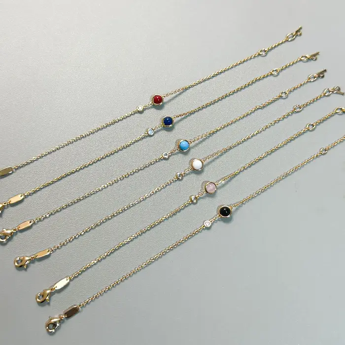 Nouveau bracelet pour femme en argent 925 exquis