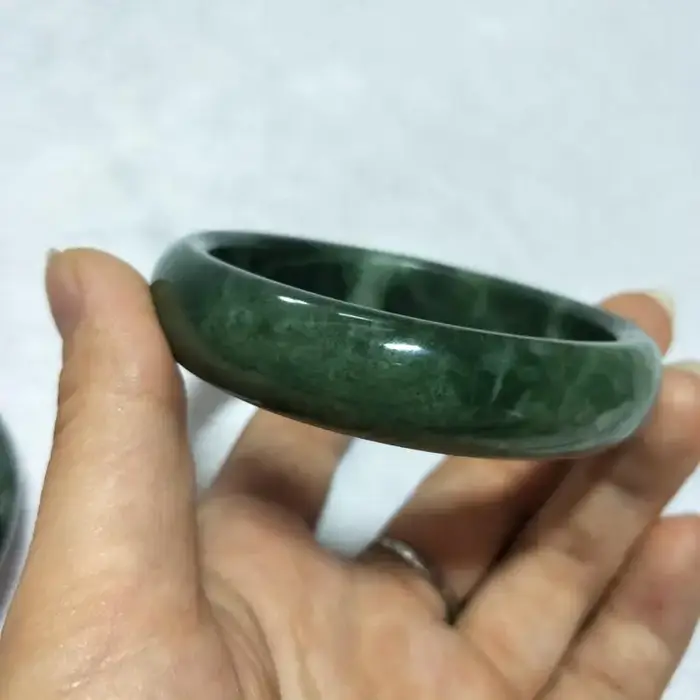 Bracelet en jadéite véritable du Myanmar pour femme, pierre précieuse de guérison, bijoux fins, 100%