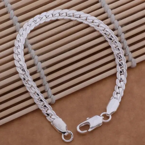Bracelet à breloques en argent Sterling 925