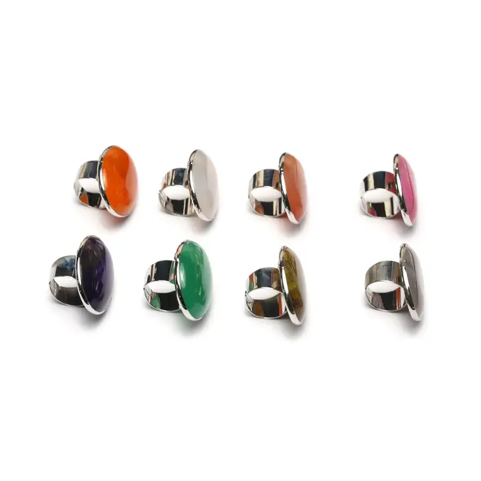 Bague en pierre semi-précieuse noire classique pour femmes et hommes occasions spéciales anniversaires et mariages
