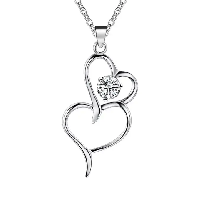 Collier pendentif en argent sterling 925 pour femmes