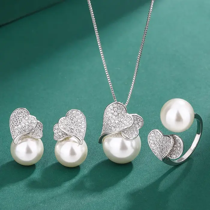 Boucle d'oreille en perles de Tahiti