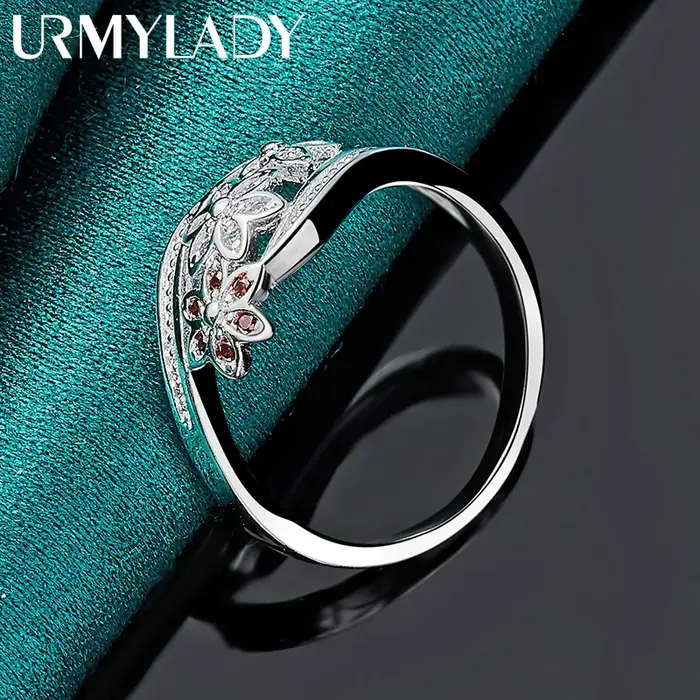 URMYLADY – bague en argent Sterling 925 pour femmes