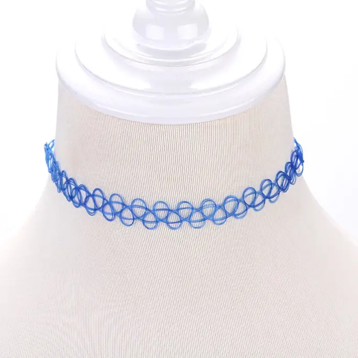 Collier de tatouage ras du cou pour filles