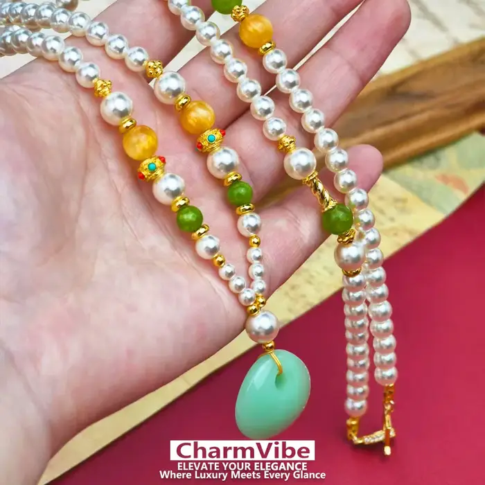 Collier de perles pour femmes