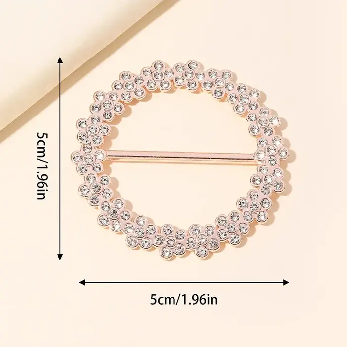 Boucle d'écharpe multifonction en alliage haut de gamme, épingle de ceinture en forme japonaise exqu