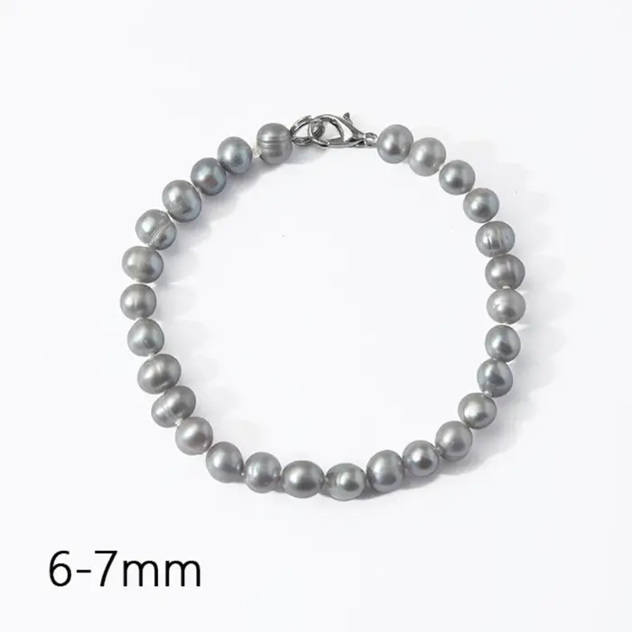 Bracelet de perles de pomme de terre en perles naturelles