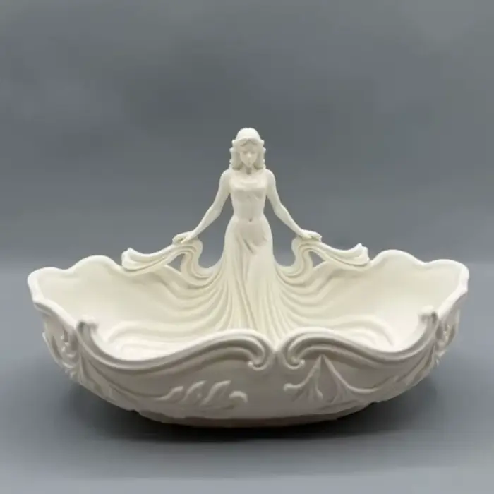 Plateau de rangement élégant pour bijoux, plateau de bureau simple en forme de statue, plateau de dé