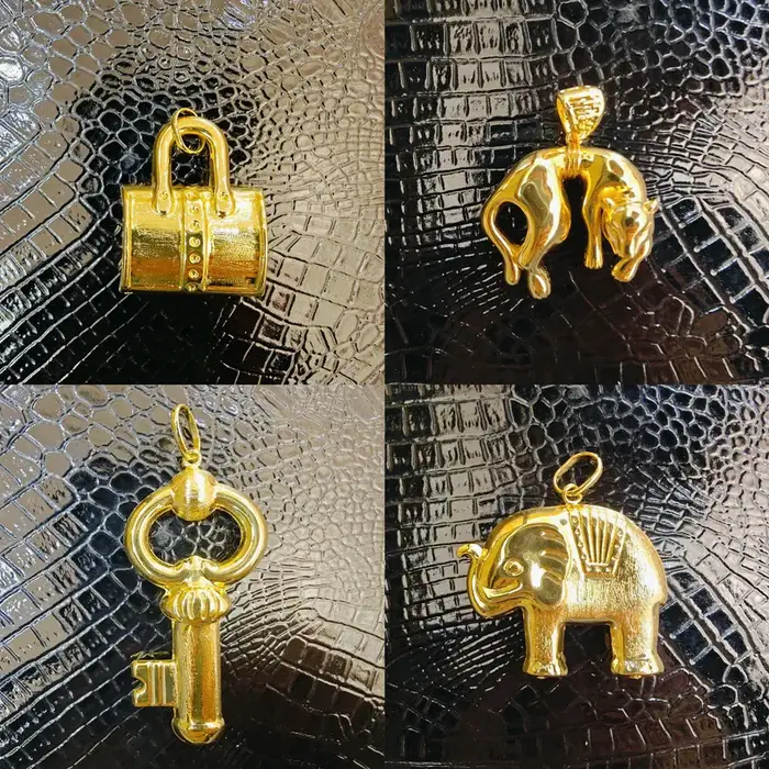 Pendentifs plaqués or pour collier femmes hommes mode couleur or 18 carats conception de carte africaine pendentif fabrication de bijoux pour fête quotidienne