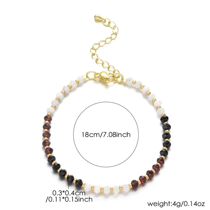 Bracelet rondelles à facettes en pierre naturelle Tourmaline Prehnite Améthyste pour femmes élégantes et bohèmes occasions spéciales
