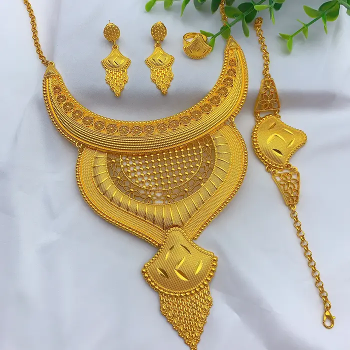 ANIID Dubai – ensemble de bijoux de luxe en or africain