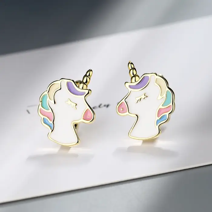 Boucles d'oreilles en argent Sterling 925 véritable