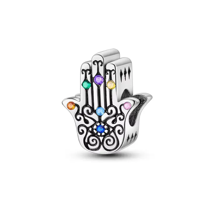 Breloques Plaquées Argent pour Bracelet, Bijoux à la Mode, Original, PmotBeads Fit saupoudrer