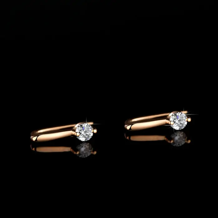 Boucles d'oreilles en or 18 carats pour femmes