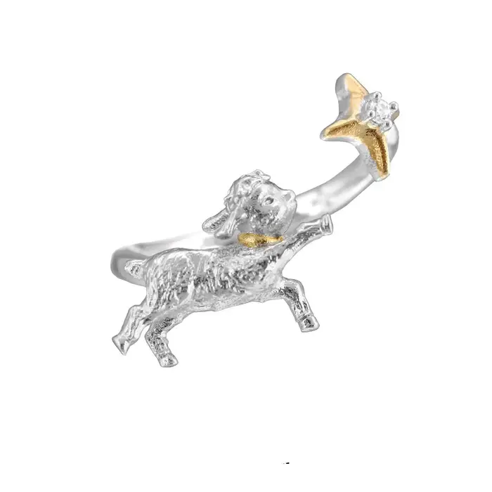 Parure de bijoux originale de la série Good Night Lamb, design de niche, chaîne de clavicule mignonn