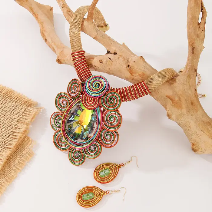 Ensemble de bijoux tendance