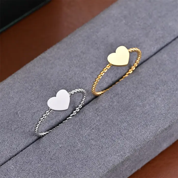 Bagues de mariage personnalisées pour femmes, acier inoxydable, bande de couple, nom des travailleurs, amoureux, cadeaux de bijoux romantiques