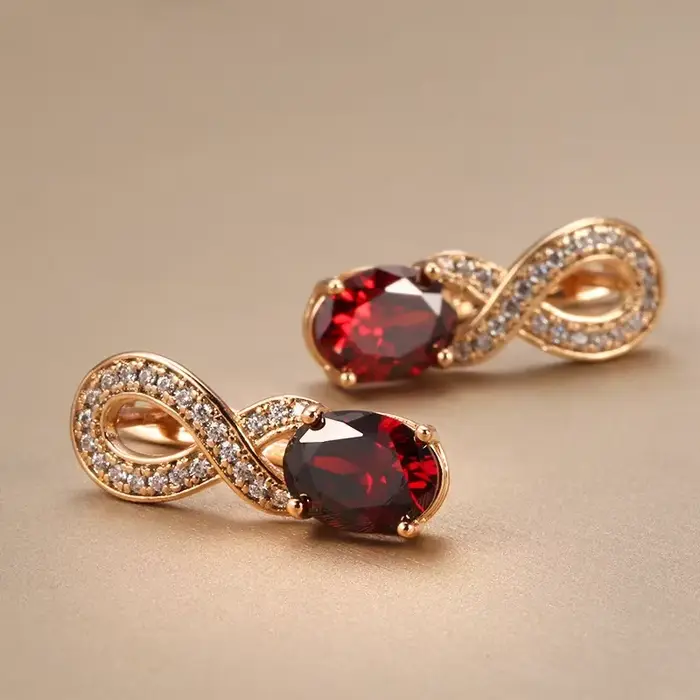 Boucles d'oreilles rétro élégantes en or pour femmes, bijoux irréguliers à la mode, nouveau design pour occasions spéciales, mariage, anniversaire, Noël, Halloween