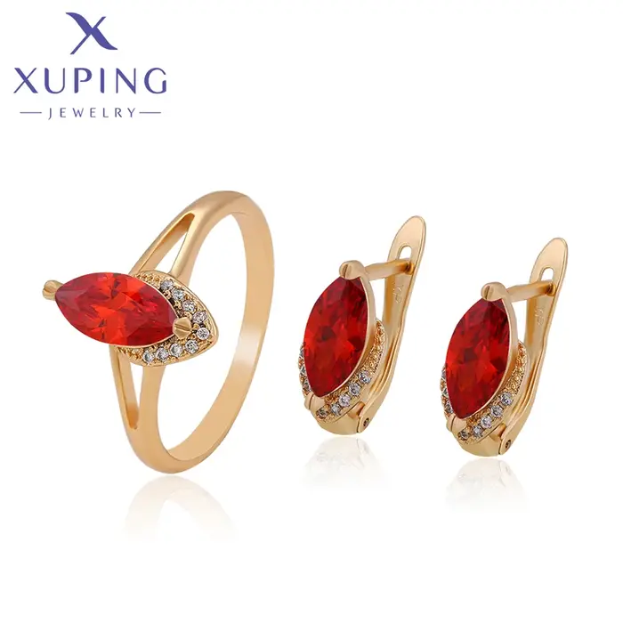 Xuping-Ensemble de Bagues et Boucles d'Oreilles à la Mode pour Femme, Promotion d'Été, ZBS680