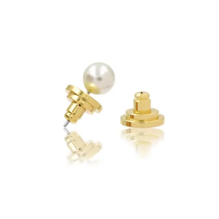 Boucles d'Oreilles de Soutien pour Femme et Fille, Bijoux d'Écrou, Facile à vitation, Accessoires de Direction, 4 Pièces