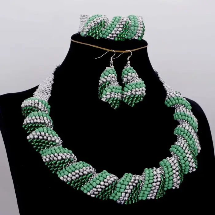 Dudo bijoux américain Bracelet boucles d'oreilles collier ensembles de bijoux dieu africain luxe fem