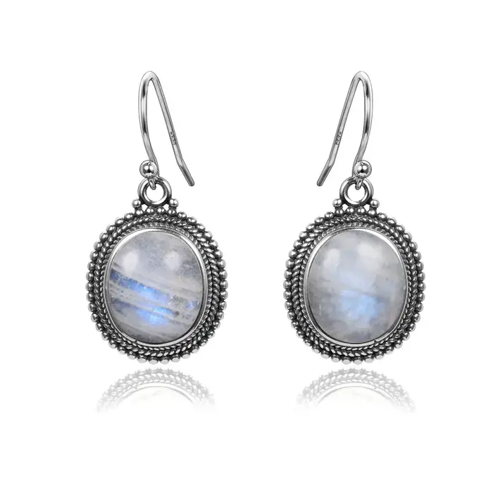 Boucles d'oreilles plaquées argent