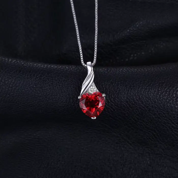 JewelpopPalace-Pendentif coeur d'amour pour femme