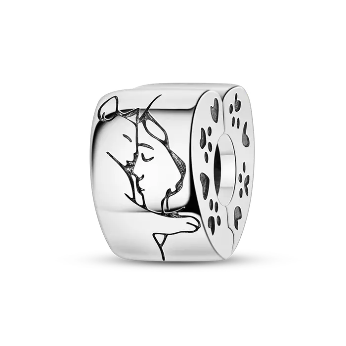 Fermoir en argent Sterling 925, Clip pavé CZ, breloques, perles de marguerite, bouchon, chaîne de sé