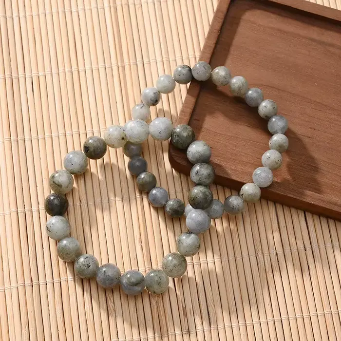 Bracelet en pierre de Labradorite 4mm 6mm 8mm