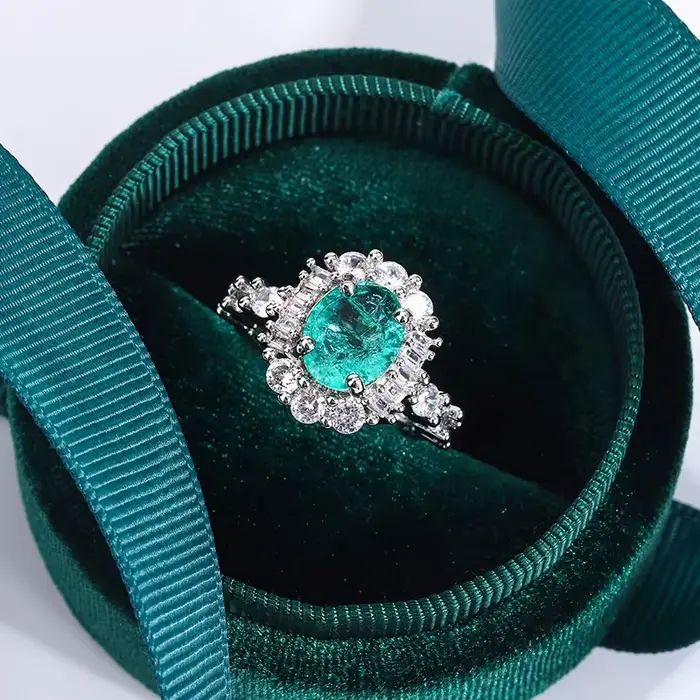 Bague plaquée argent 925 pour femmes