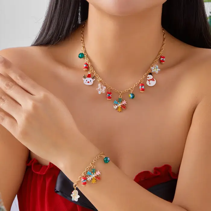 Charmante Collection de bijoux de noël pour femmes
