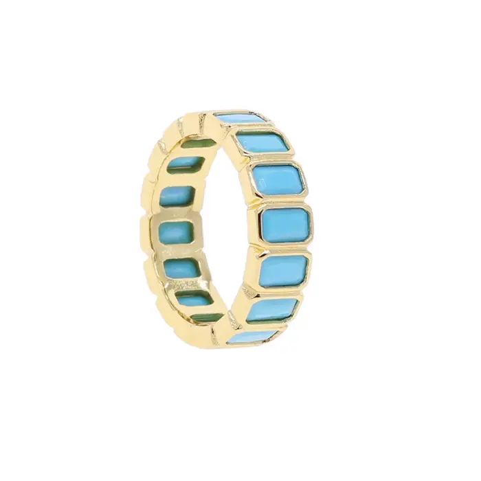 Bague carrée glacée de noël pour hommes et femmes, en Zircon cubique scintillant, couleur or, bijoux de luxe, nouvelle collection 2025