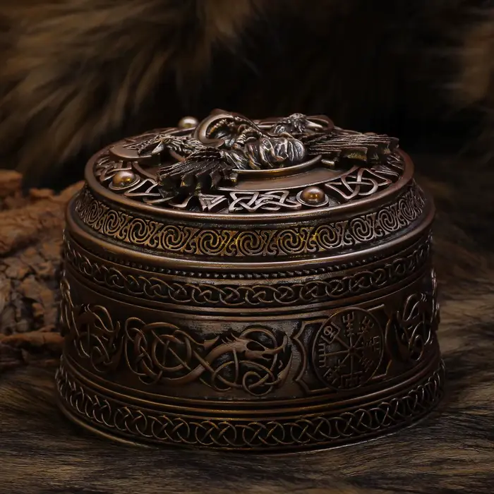 boîte à bijoux viking