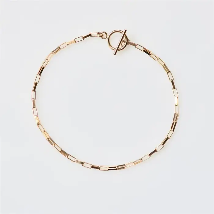 Bracelet chaîne en or 14K fait à la main, bijoux Boho, breloques Vintage pour femmes, cadeau de demoiselle d'honneur