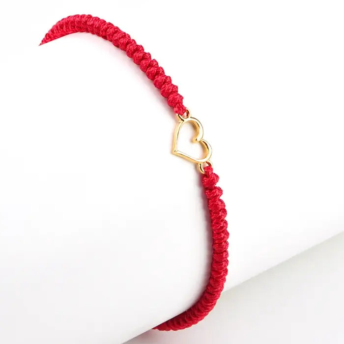 Cadeaux pour maman fille coeur correspondant Bracelets tressé corde Bracelet pour mère