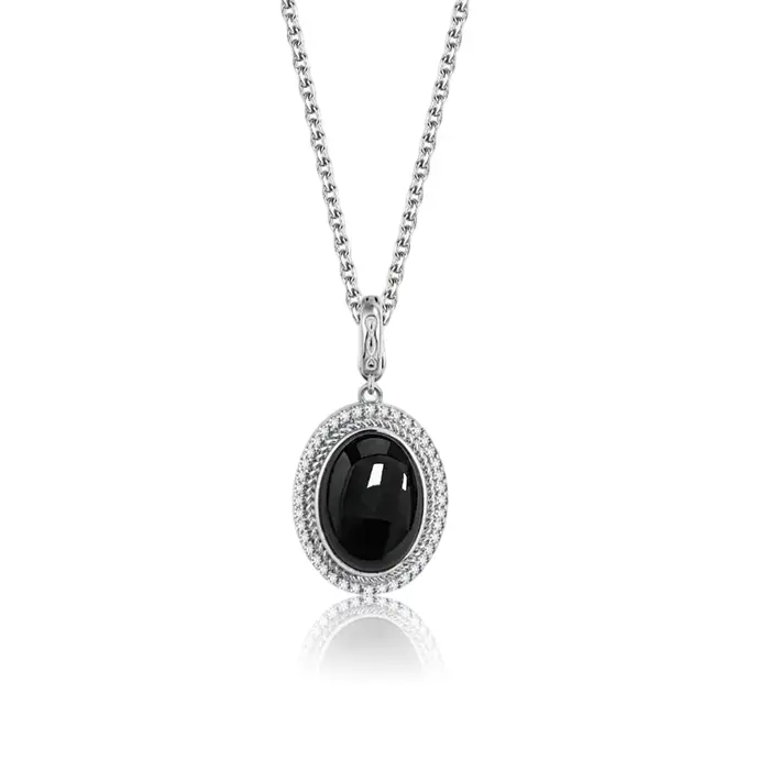 Pendentifs en pierre de lune naturelle en argent Sterling 925, ovale, 10x14MM, squelette, Design Sim