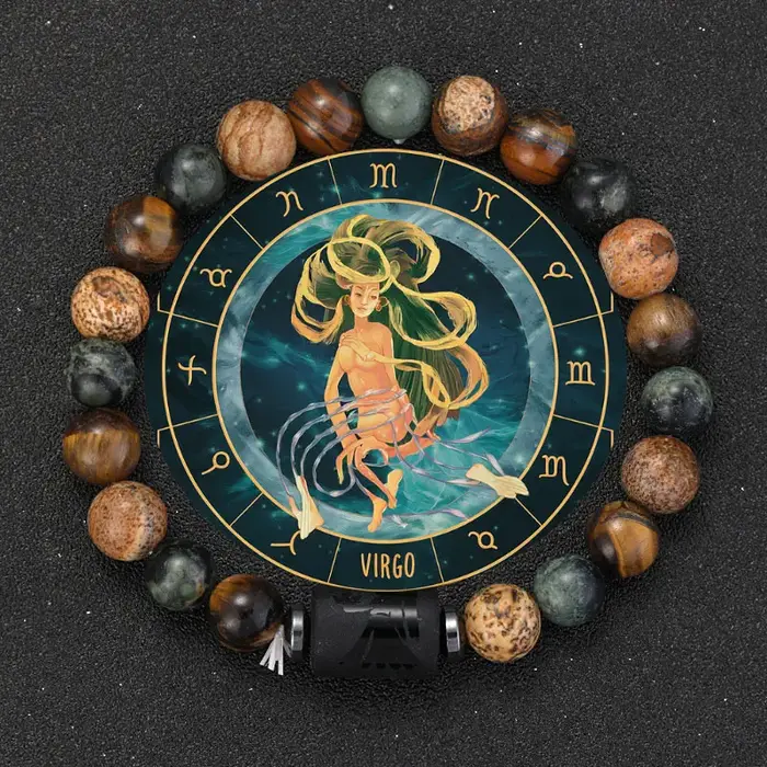 Bracelet astrologie 12 zodiaque