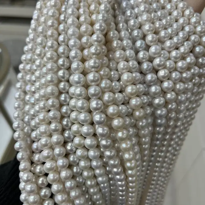 Perles naturelles grandes 8-9mm AAAAA