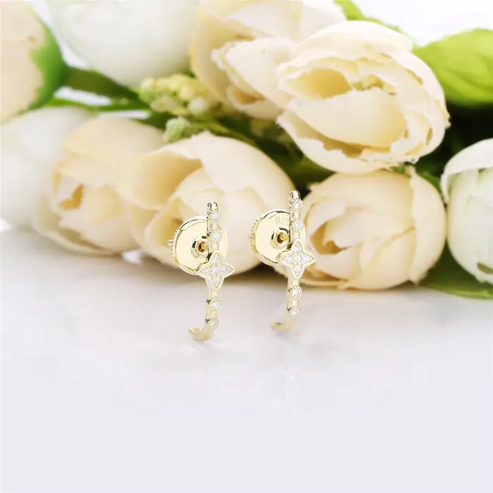 Boucles d'oreilles en argent Sterling 925