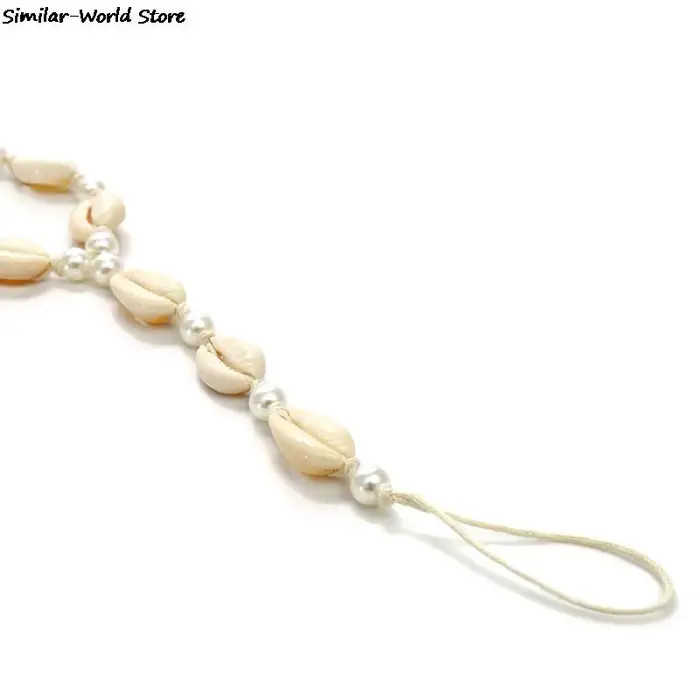 Bracelet de cheville en coquillage bohème pour femmes