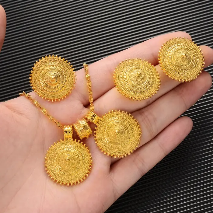 Ensembles de bijoux ethniques éthiopiens