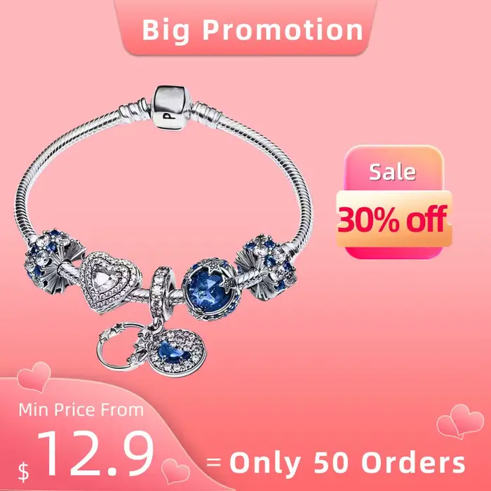 Bracelets à main en argent Sterling 2025 Original pour femmes