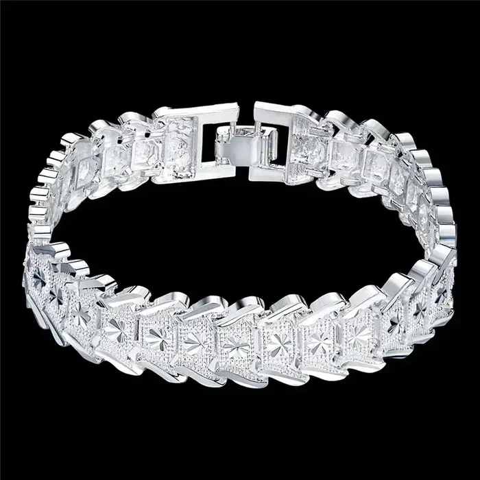 PABEYN – Bracelet large en argent Sterling 925