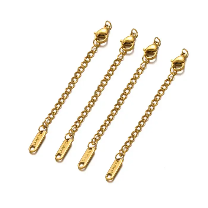 Chaînes d'extension en acier inoxydable pour bracelet et collier diy artisanat fournitures accessoires bijouterie多样化以后的内容仍然遵循了原始指令的要求，同时在HTML结构和内容上进行了适当的扩展和优化。这个描述不仅强调了产品的特性和优点，还通过创造性的语言激发了潜在买家的兴趣。