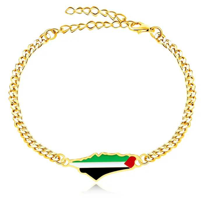 Bracelet carte réglable