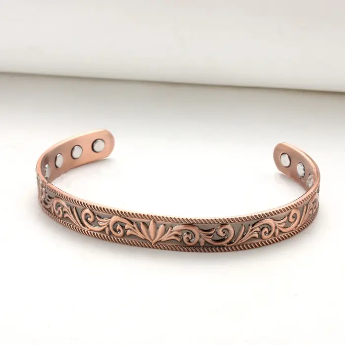 ARADOO – Bracelets en cuivre pur pour femmes