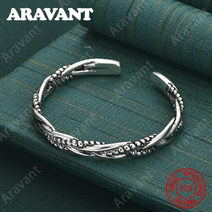Bracelet câble en argent sterling 925 – Cadeau unique pour les femmes, polyvalent pour les événement