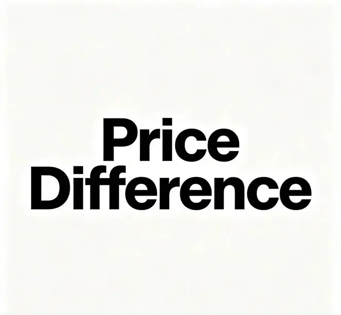 Différence de prix pour la commande / Solde de la commande de bague personnalisée